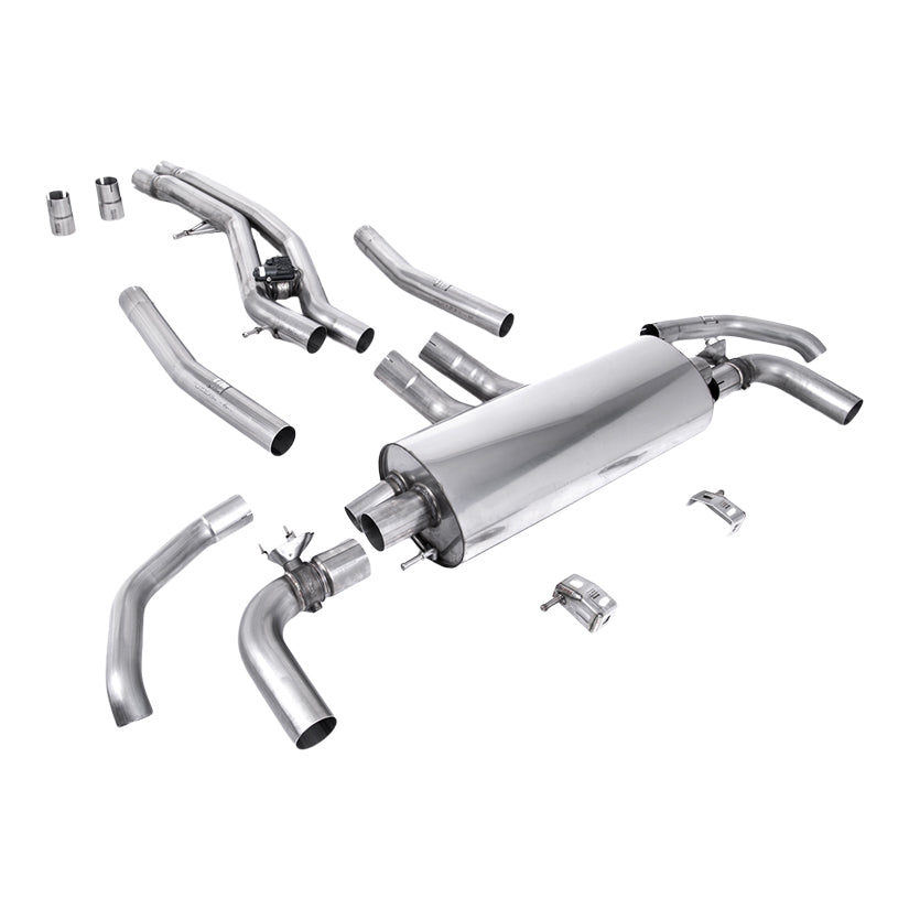 Milltek Audi SQ7 4.0 V8 TT (OPF/GPF Equipped Vehicles) 2021-2024 Particulate Filter-back Exhaust