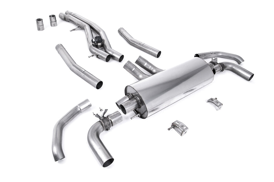 Milltek Audi SQ8 4.0 V8 Bi-Turbo (Non OPF / GPF Equipped Models) 2020-2024 Front Pipe-back Exhaust