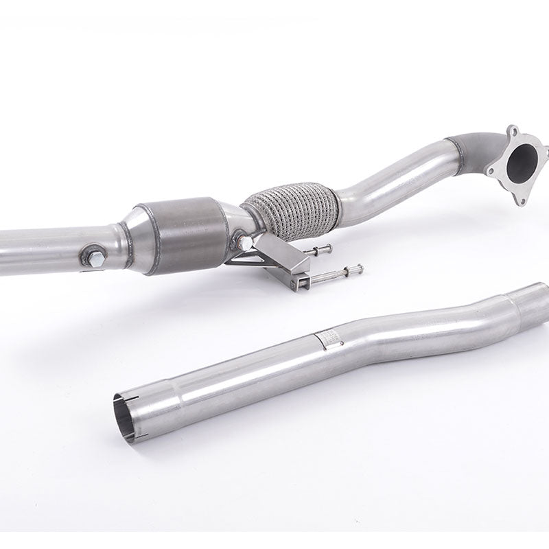 Milltek Audi S3 2.0 T quattro 3-Door 8P 2006-2012 Cast Downpipe with Race Cat Exhaust