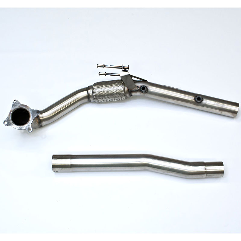 Milltek Volkswagen Golf Mk5 GTi 2.0T FSI 2004-2009 Large-bore Downpipe and De-cat Exhaust - Fits with 2.75" Milltek System