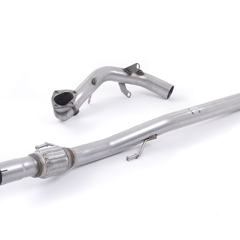 Milltek Audi A1 1.4 TFSI S line 185PS S tronic 2010-2015 Large-bore Downpipe and De-cat Exhaust