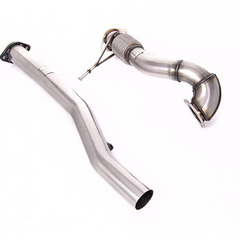 Milltek Audi TT 180 / 225 quattro Coupe & Roadster 1998-2006 Large-bore Downpipe and De-cat Exhaust