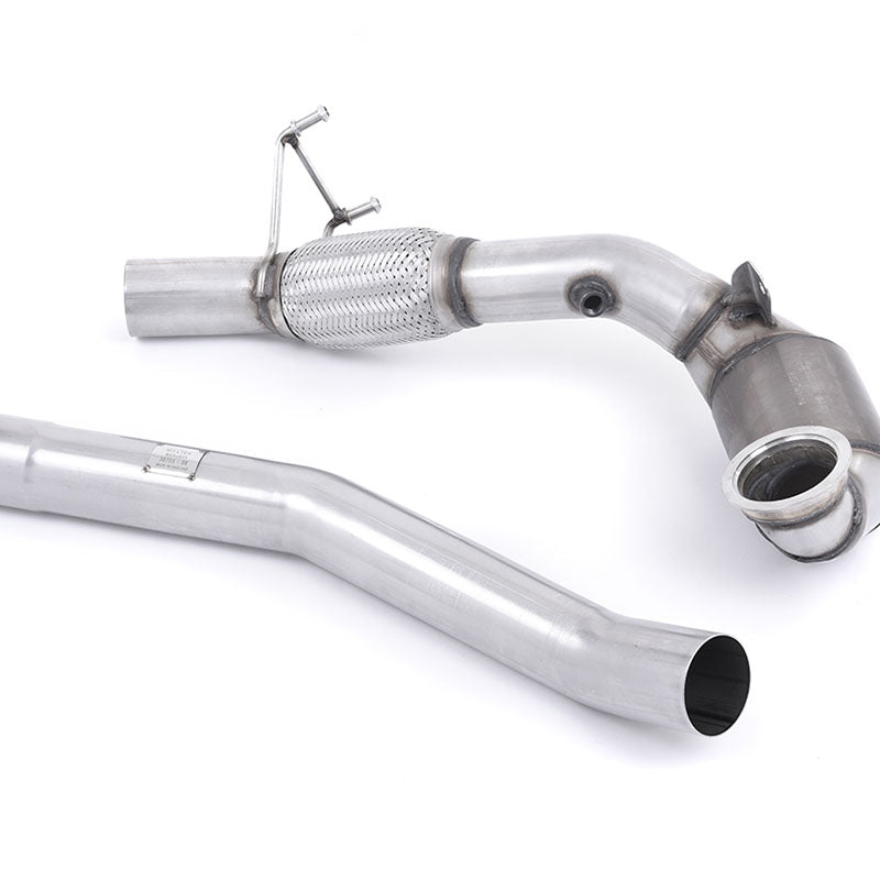 Milltek Audi S1 2.0 TFSI quattro 2014-2018 Large Bore Downpipe and Hi-Flow Sports Cat Exhaust