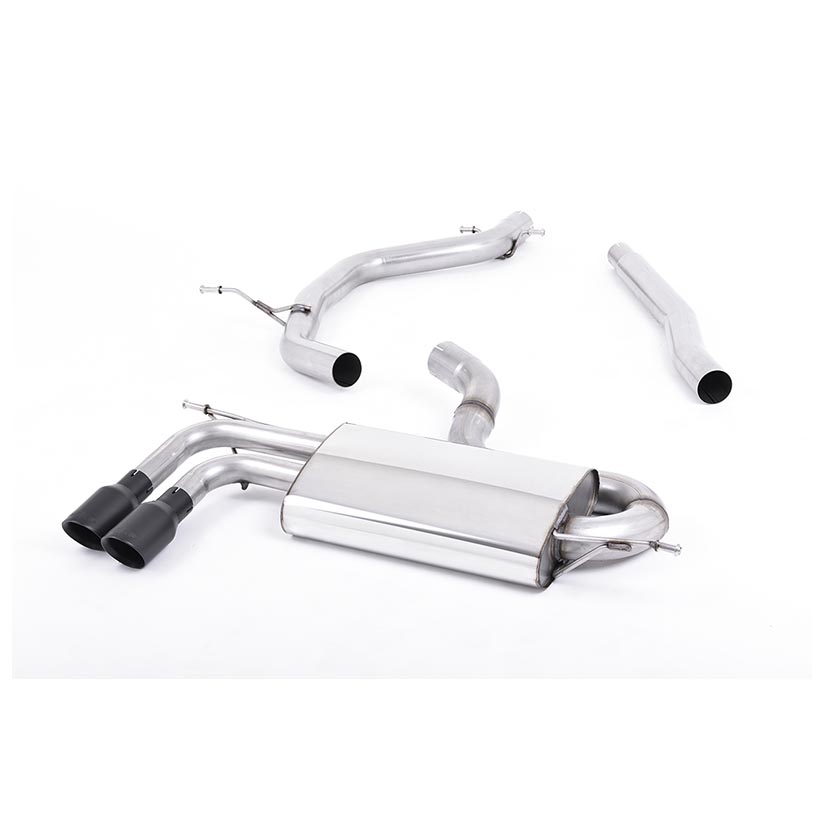 Milltek Audi A3 2.0 TDI 170bhp 2WD 3 door DPF 2008-2012 Particulate Filter-back Exhaust