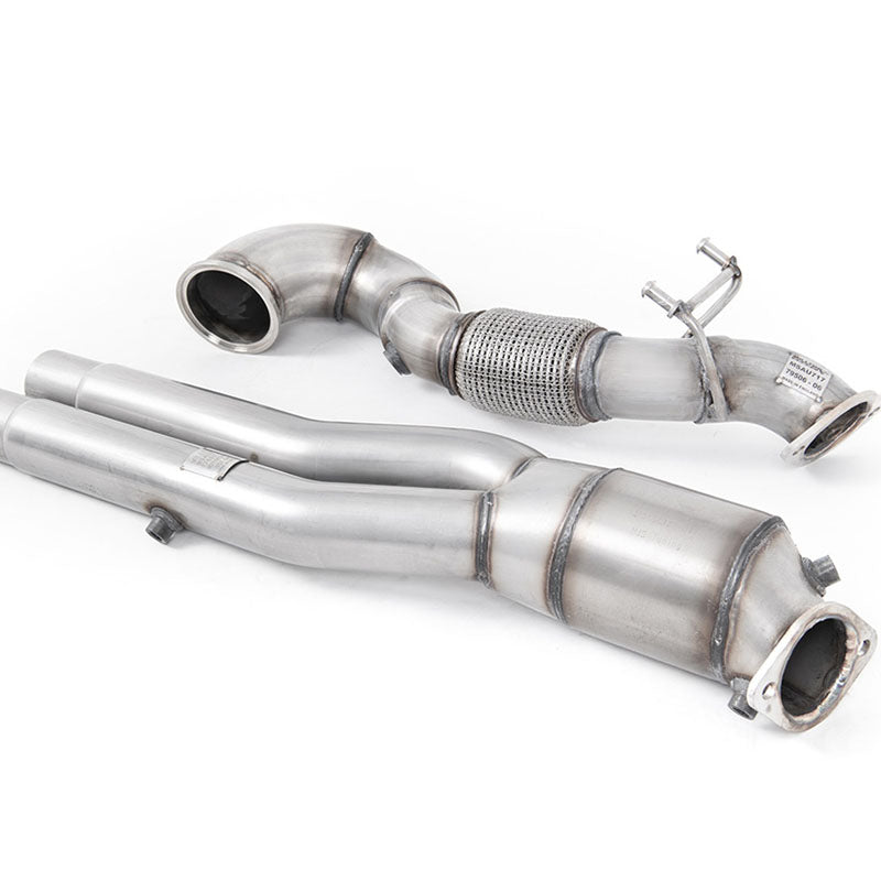 Milltek Audi TT Mk3 TTRS 2.5TFSI Quattro (OPF/GPF Models) 2019-2023 Large Bore Downpipe and Hi-Flow Sports Cat Exhaust