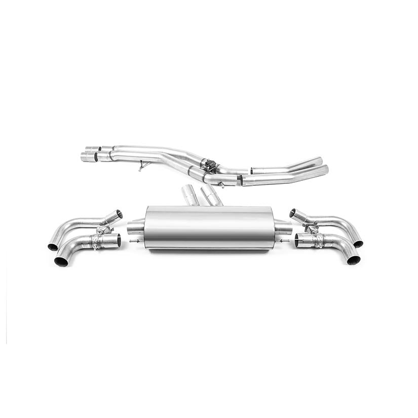 Milltek Audi RSQ8 4.0 V8 Bi-Turbo (Non OPF / GPF Equipped Models) 2020-2023 Front Pipe-back Exhaust