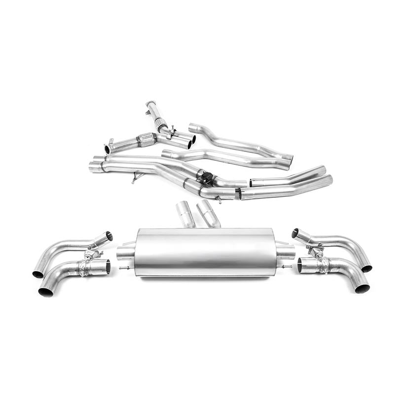 Milltek Audi RSQ8 4.0 V8 Bi-Turbo (Non OPF / GPF Equipped Models) 2020-2023 Cat-back Exhaust