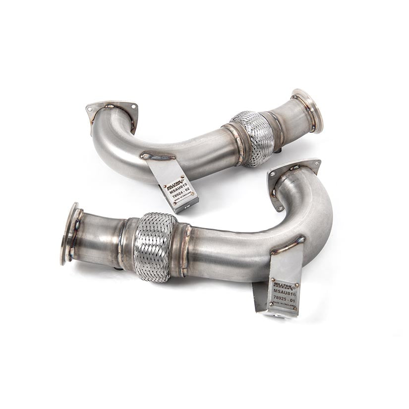 Milltek Audi R8 V10 5.2L Gen 2 (OPF/GPF Equipped Models Only) 2020-2023 GPF/OPF Bypass Exhaust