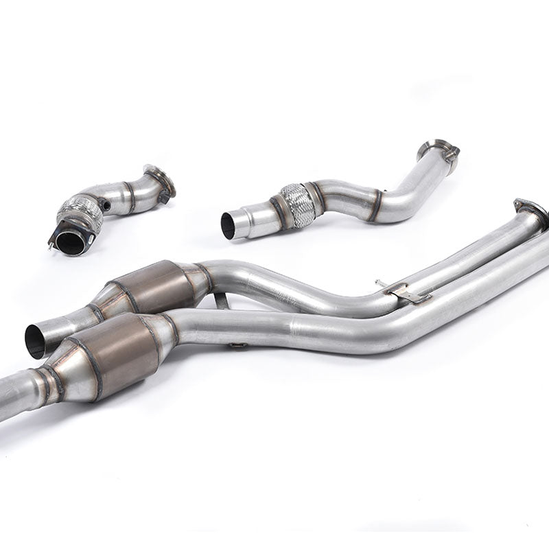 Milltek BMW 4 Series F82/83 M4 Coupe/Convertible (Non-OPF equipped models only) 2014-2018 Large Bore Downpipes and Hi-Flow Sports Cats Exhaust