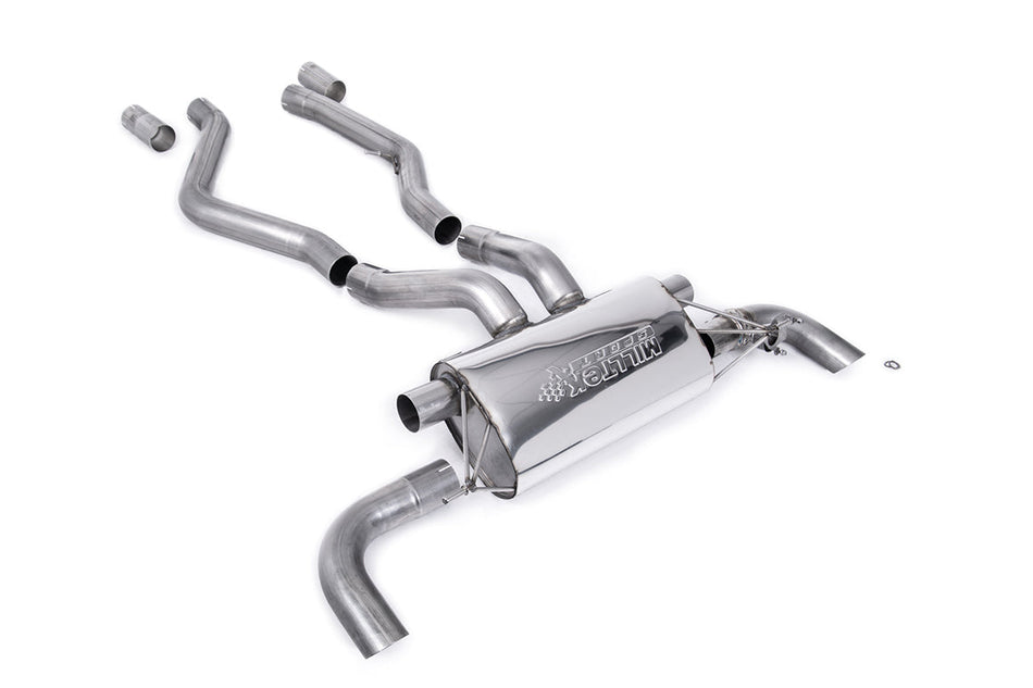 Milltek BMW 3 Series G20 & G21 M340i XDrive Saloon & Touring Models (OPF/GPF Models Only) 2019-2023 Particulate Filter-back Exhaust