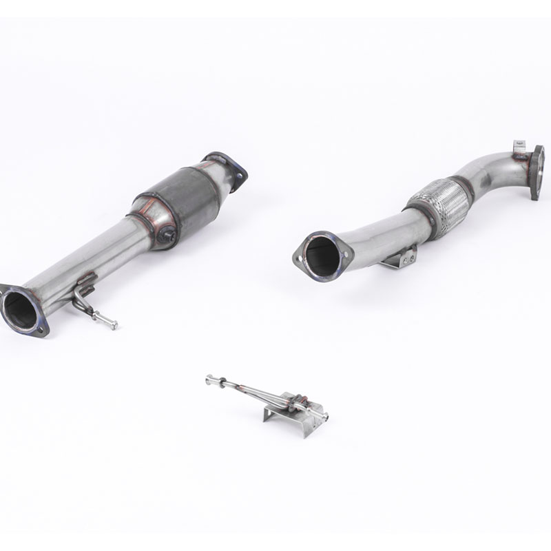 Milltek Ford Focus Mk2 ST 225 2005-2010 Large Bore Downpipe and Hi-Flow Sports Cat Exhaust - SSXFD164