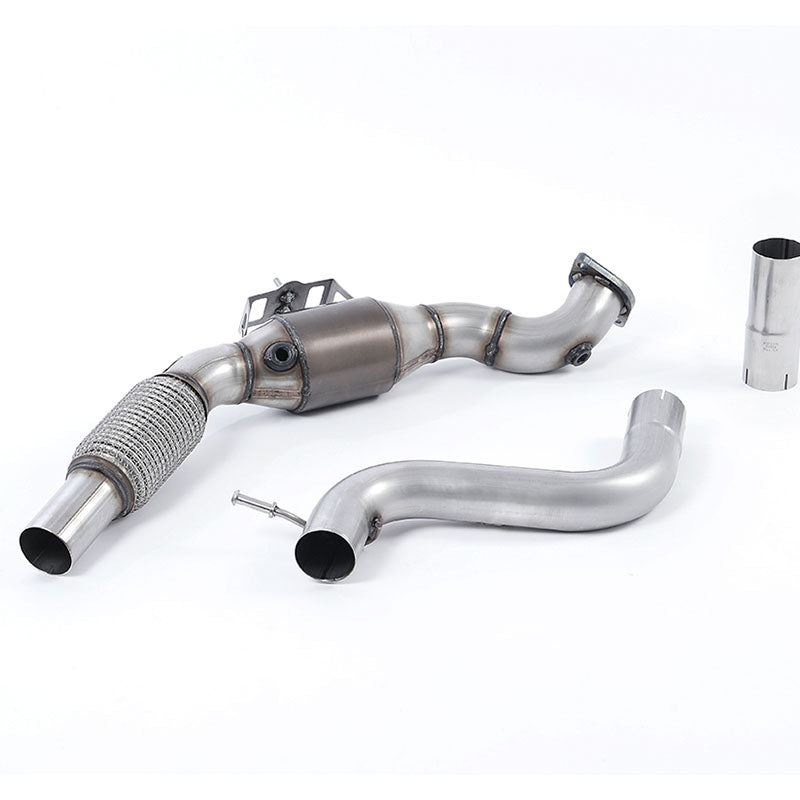 Milltek Ford Mustang 2.3 EcoBoost (Fastback) 2015-2018 Large Bore Downpipe and Hi-Flow Sports Cat Exhaust - Must be fitted with Milltek Sport Cat-back System