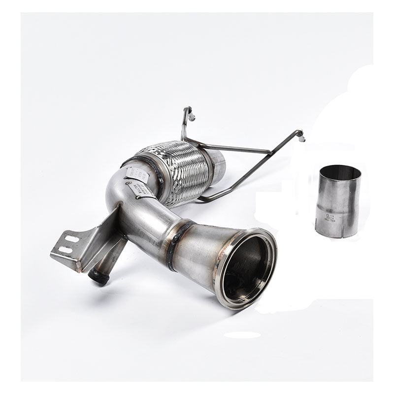 Milltek New Mini Mk3 (F56) Mini Cooper S 2.0 Turbo (UK and European models & Pre-LCI Only) 2014-2018 Large-bore Downpipe and De-cat Exhaust - Fits Milltek System