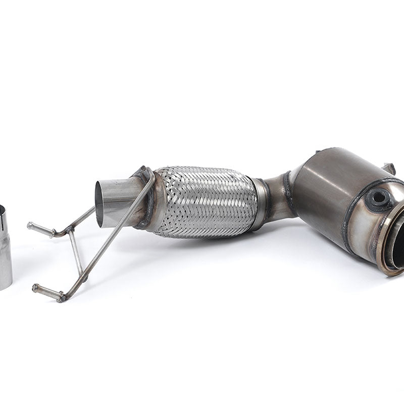 Milltek New Mini Mk3 (F56) Cooper 1.5T (Pre-LCI only) 2014-2018 Large Bore Downpipe and Hi-Flow Sports Cat Exhaust - Fits Milltek System