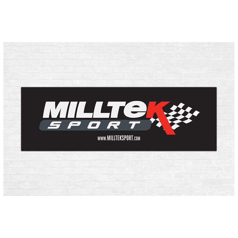 Milltek Marketing Products Milltek Sport POS & Branding 1992-2023 POS & Branding Exhaust - Black