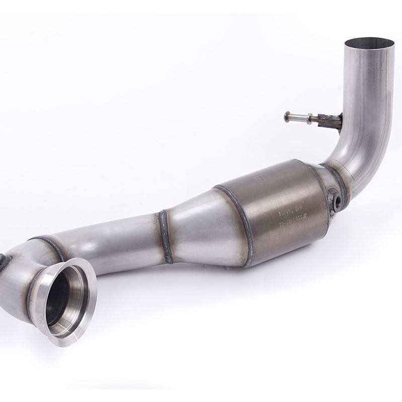 Milltek Mercedes CLA-Class CLA45 AMG 2.0 Turbo 2013-2018 Large Bore Downpipe and Hi-Flow Sports Cat Exhaust