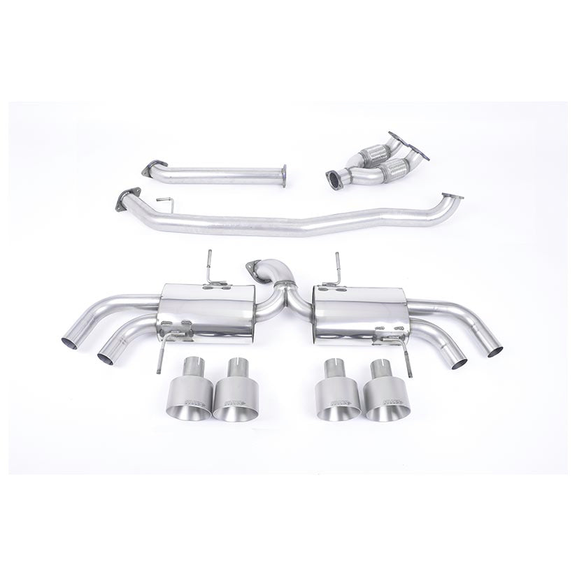 Milltek Nissan GT-R R35 2009-2015 Primary Cat-back Exhaust - Non-Resonated - SSXNI009