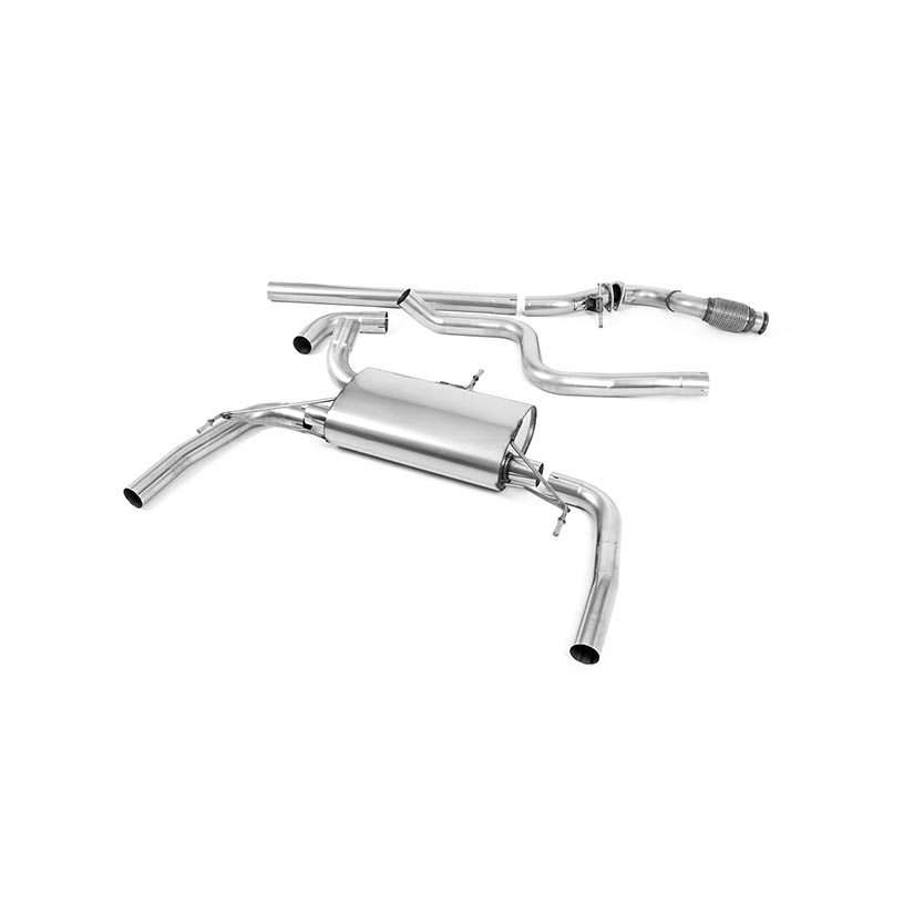 Milltek Peugeot 308 GTI 270 (1.6T) Non-OPF/GPF Models 2016-2019 Cat-back Exhaust - Non-Resonated