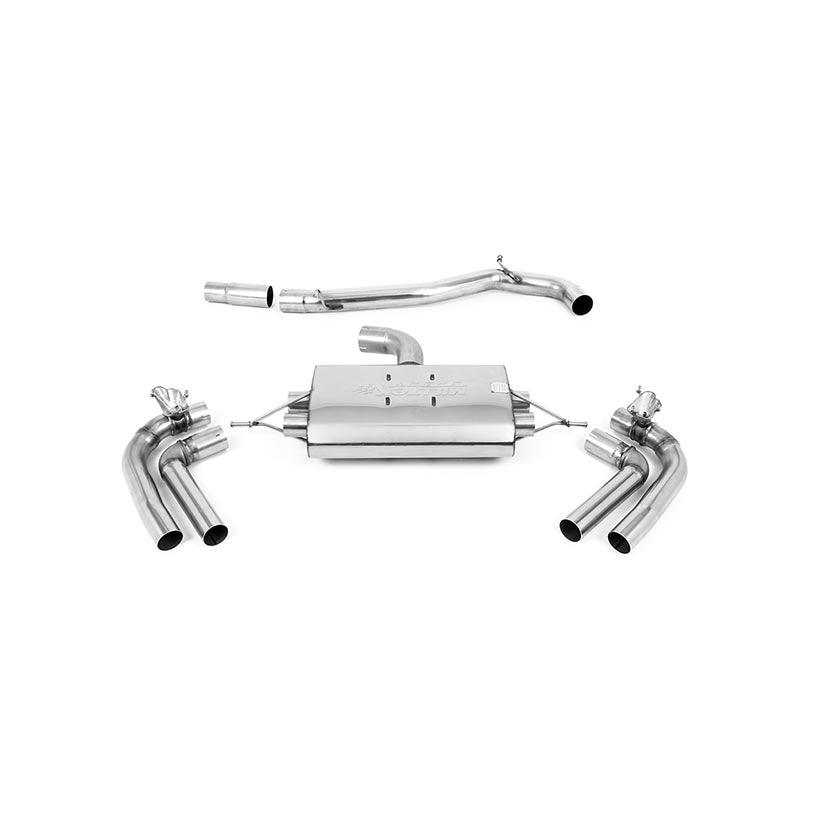 Milltek Seat Cupra Formentor 2.0TFSI 4Drive 310PS 2021-2023 Particulate Filter-back Exhaust