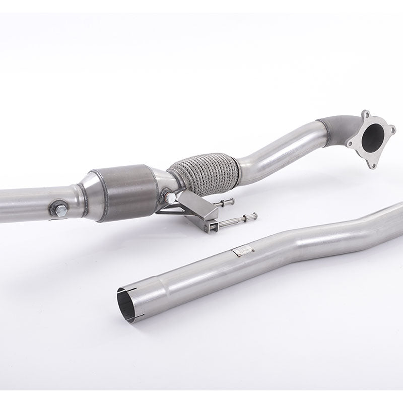 Milltek Volkswagen Golf Mk6 R 2.0 TFSI 270PS 2009-2013 Large Bore Downpipe and Hi-Flow Sports Cat Exhaust