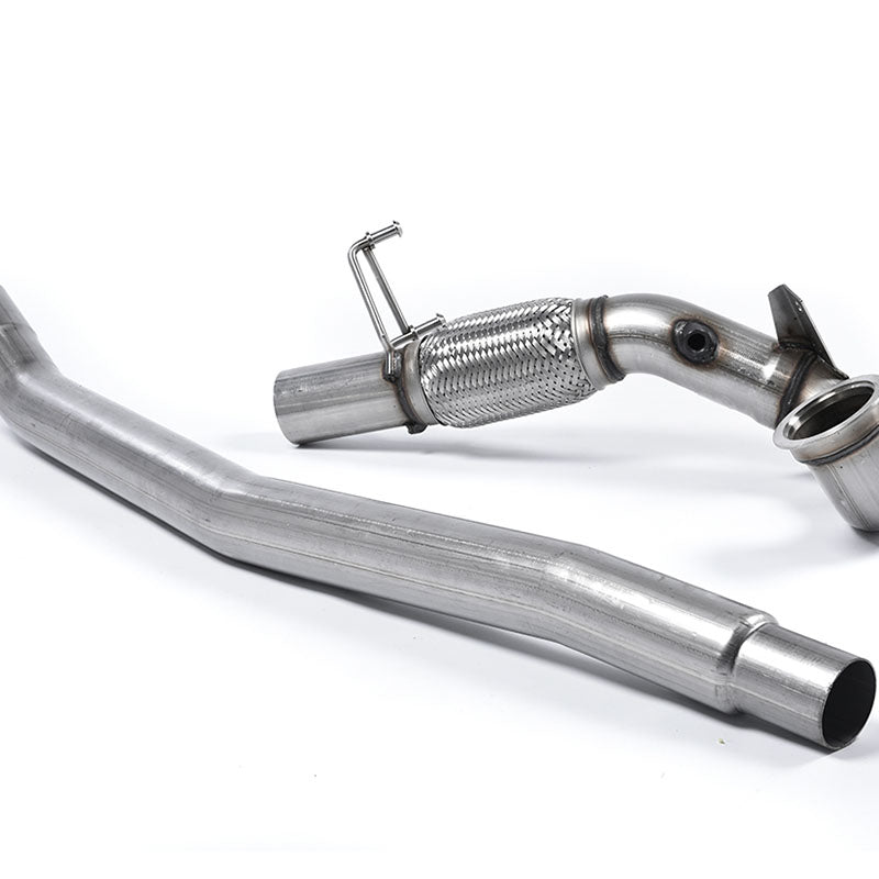 Milltek Volkswagen Arteon 2.0TSI 280PS 4Motion (Non OPF/GPF Vehicles Only) 2017-2019 Large-bore Downpipe and De-cat Exhaust - Must be fitted with OE Cat-back system