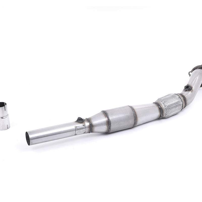 Milltek Audi A3 1.8T 2WD 3 & 5 door 1996-2004 Large Bore Downpipe and Hi-Flow Sports Cat Exhaust - SSXVW393