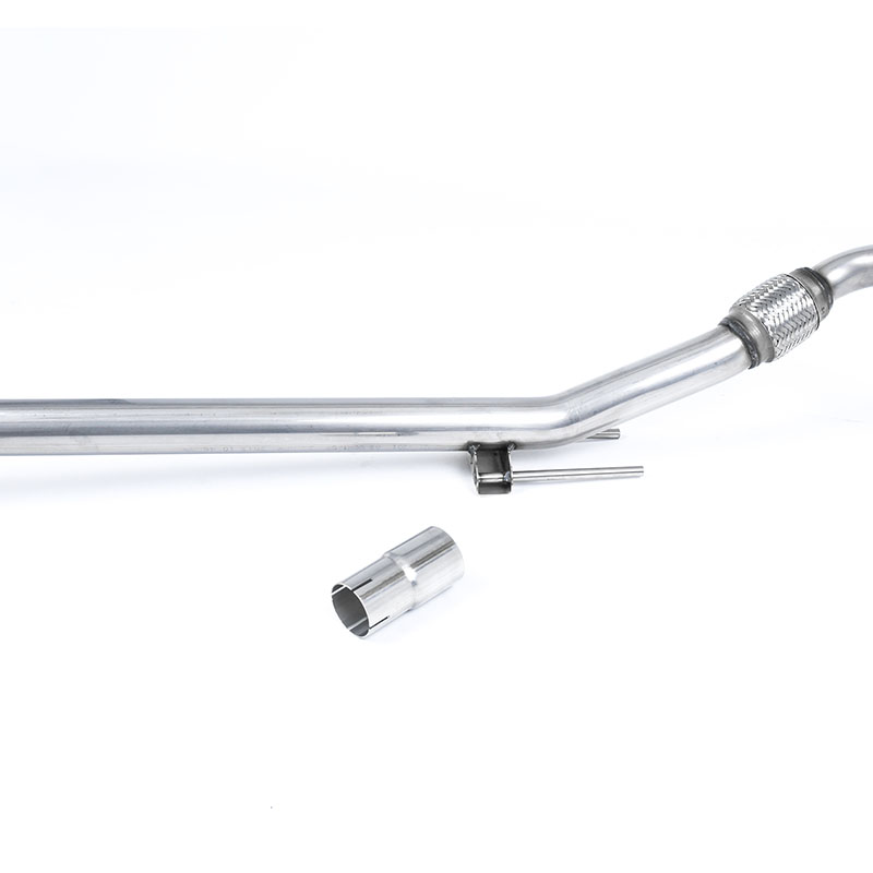 Milltek Volkswagen Golf Mk4 337 Anniversary 180bhp 2002-2004 Large-bore Downpipe and De-cat Exhaust - Fits with OE System