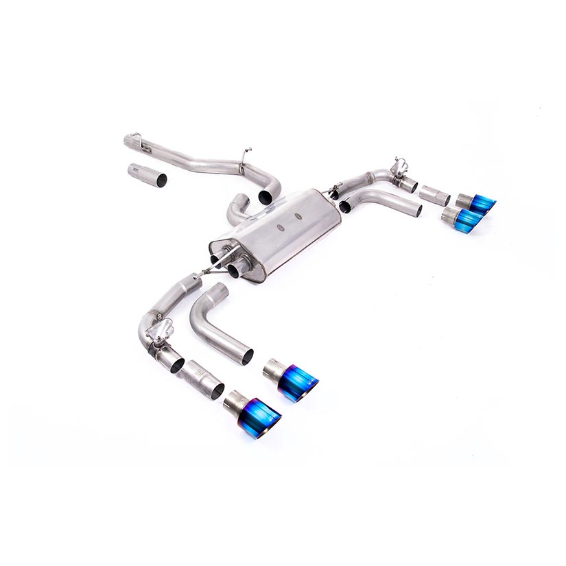 Milltek Volkswagen Tiguan R 320ps (OPF/GPF Models Only) 2021-2023 Particulate Filter-back Exhaust