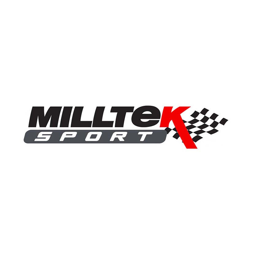 Milltek Volkswagen Golf MK7.5 GTi (Non Performance Pack Models & Non-GPF Equipped Models Only) 2017-2018 Large-bore Downpipe and De-cat Exhaust - Fits with Milltek System