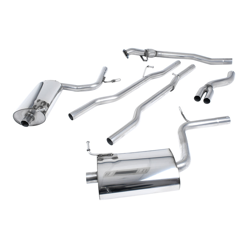 Milltek Audi A4 1.8T B6 quattro Saloon - Avant 163BHP (5 speed) 2001-2005 Cat-back Exhaust