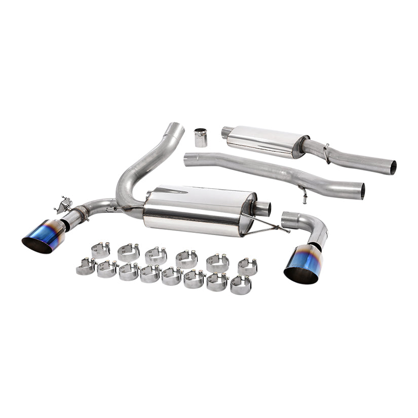 Milltek Ford Focus Mk3 RS 2.3-litre EcoBoost 4wd 5-Door Hatchback 2016-2018 Cat-back Exhaust