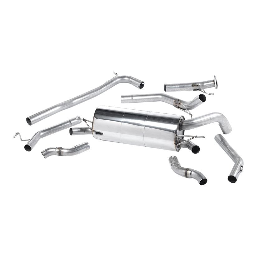 Milltek Honda Civic Type R 2.0 i-VTEC FN2 2007-2012 Cat-back Exhaust - Non-Resonated