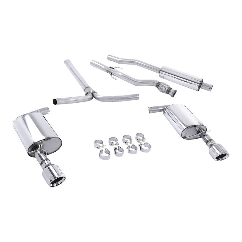 Milltek New Mini Mk2 (R55) Cooper S Clubman 1.6i Turbo 2007-2014 Cat-back Exhaust - Resonated