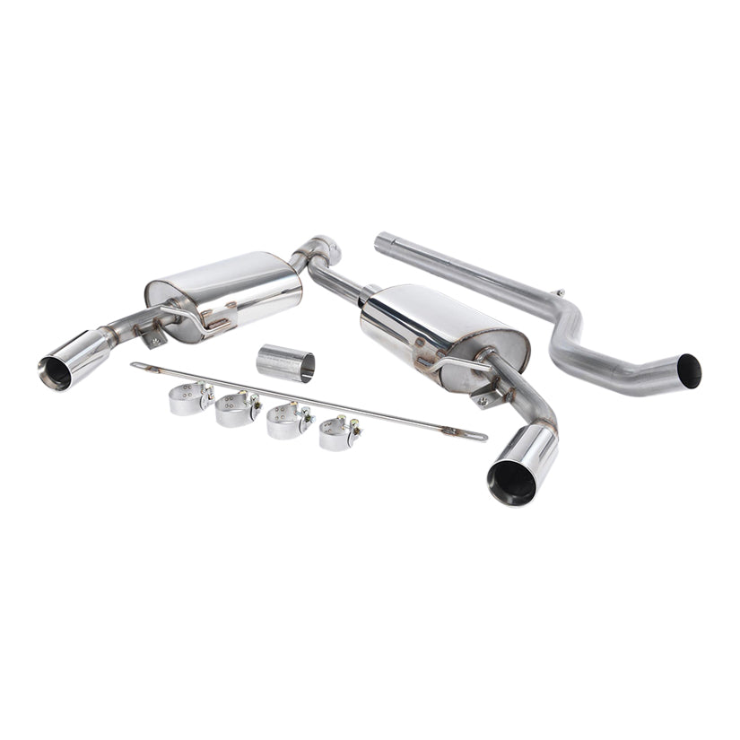 Milltek Renault Clio 197 2.0 16v 2006-2009 Cat-back Exhaust - Non-Resonated