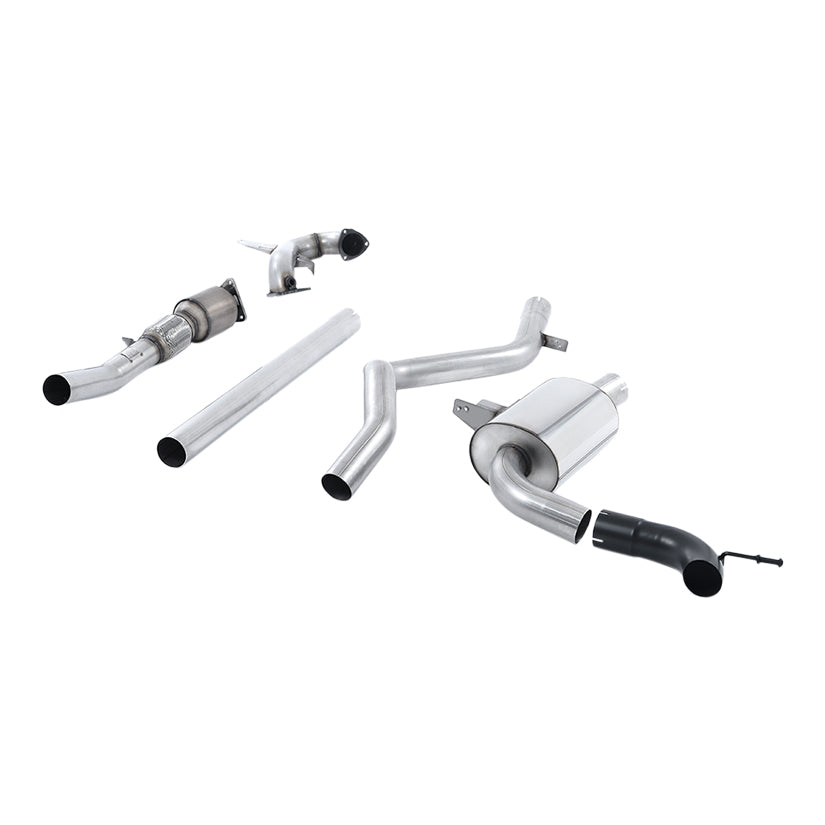 Milltek Renault Megane Renaultsport 250 and 265 (including Cup) 2010-2017 Turbo-back including Hi-Flow Sports Cat Exhaust - Non-Resonated