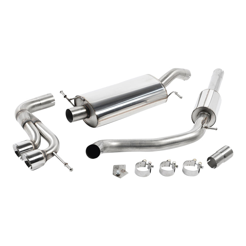 Milltek Seat Ibiza Cupra / Bocanegra 1.4 TSI 180PS 2009-2015 Cat-back Exhaust - Resonated