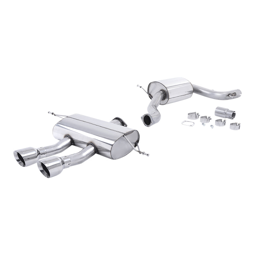 Milltek Seat Leon Cupra R 2.0 TSI 265PS 2010-2012 Cat-back Exhaust - Resonated - SSXSE150