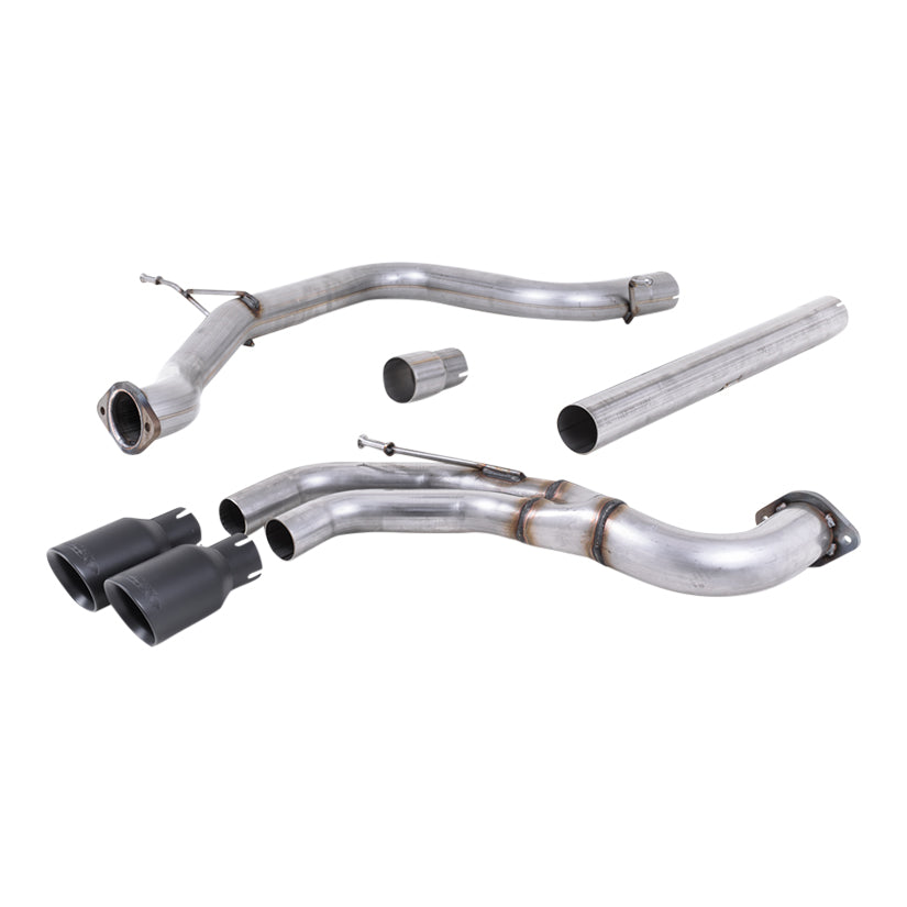 Milltek Seat Leon FR 2.0 TDI 184PS SC and 5-door (manual and DSG-auto) 2013-2020 Cat-back Exhaust