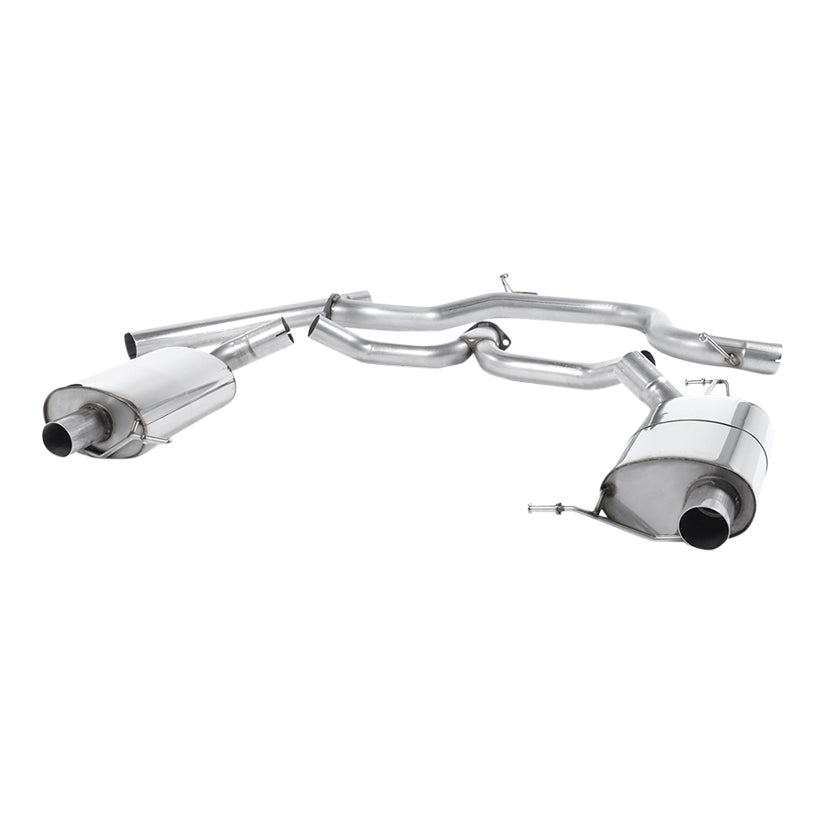 Milltek Skoda Octavia vRS 2.0 TSI 220PS & 230PS Hatch & Estate (manual and DSG-auto) 2013-2018 Cat-back Exhaust