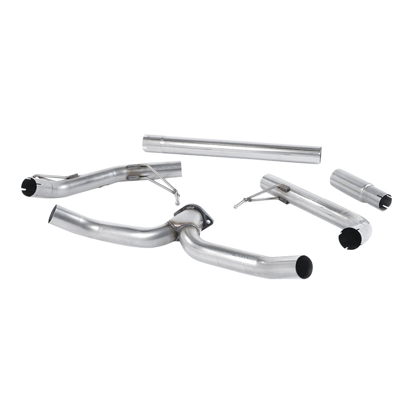 Milltek Skoda Octavia vRS 2.0 TDI 184PS Hatch & Estate (manual and DSG-auto) 2013-2020 Cat-back Exhaust