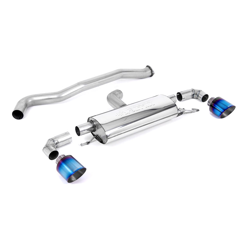 Milltek Toyota Yaris GR & GR Circuit Pack 1.6T (OPF/GPF Models Only) 2020-2023 Particulate Filter-back Exhaust