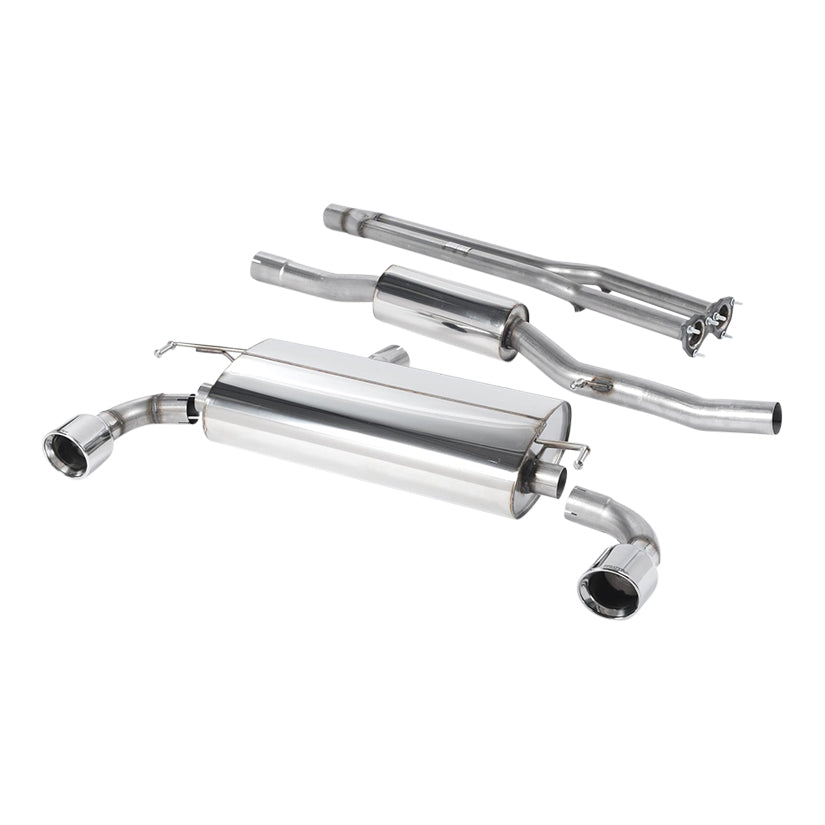 Milltek Volkswagen Golf Mk4 R32 3.2 V6 4WD 2002-2005 Cat-back Exhaust - Resonated - SSXVW0024