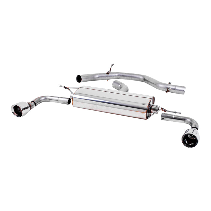 Milltek Volkswagen Golf Mk6 GTi 2.0 TSI 210PS 2009-2013 Cat-back Exhaust - Non-Resonated - SSXVW113