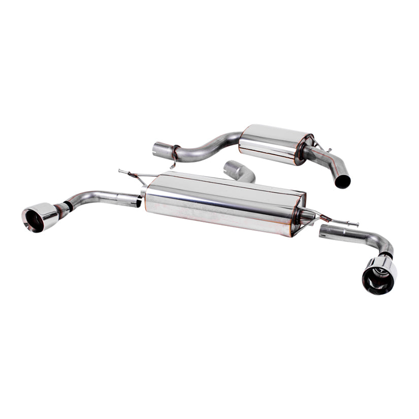 Milltek Volkswagen Golf Mk6 GTi 2.0 TSI 210PS 2009-2013 Cat-back Exhaust - Resonated Polished Tips