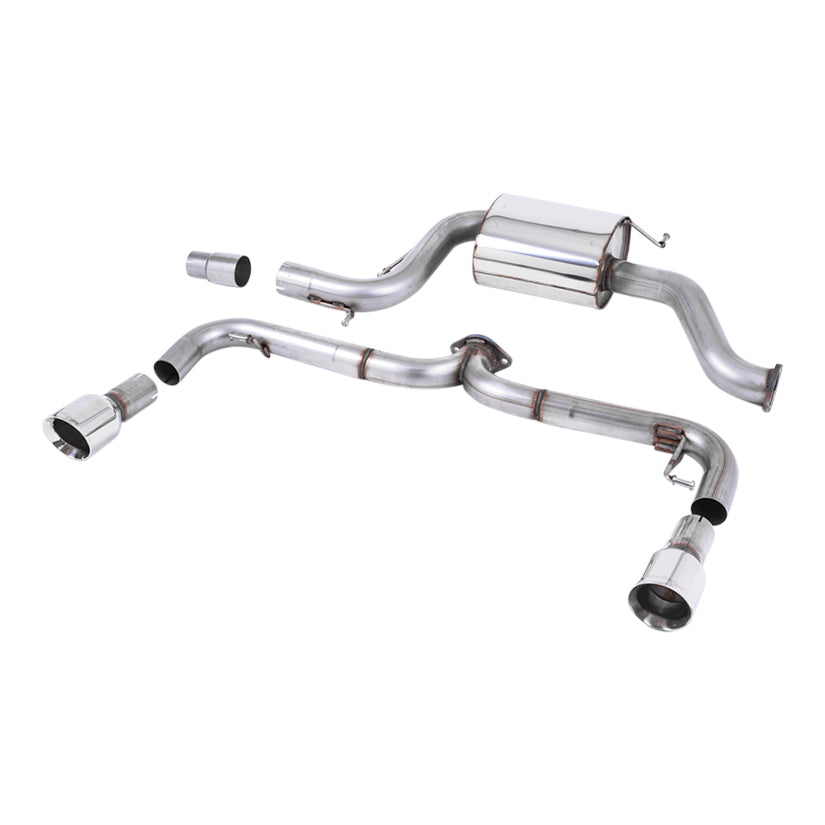 Milltek Volkswagen Golf Mk6 GTi Edition 35 2011-2012 Cat-back Exhaust - Non-Resonated