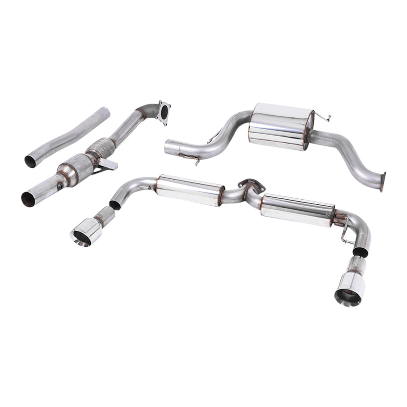 Milltek Volkswagen Golf Mk6 GTi Edition 35 2011-2012 Turbo-back including Hi-Flow Sports Cat Exhaust