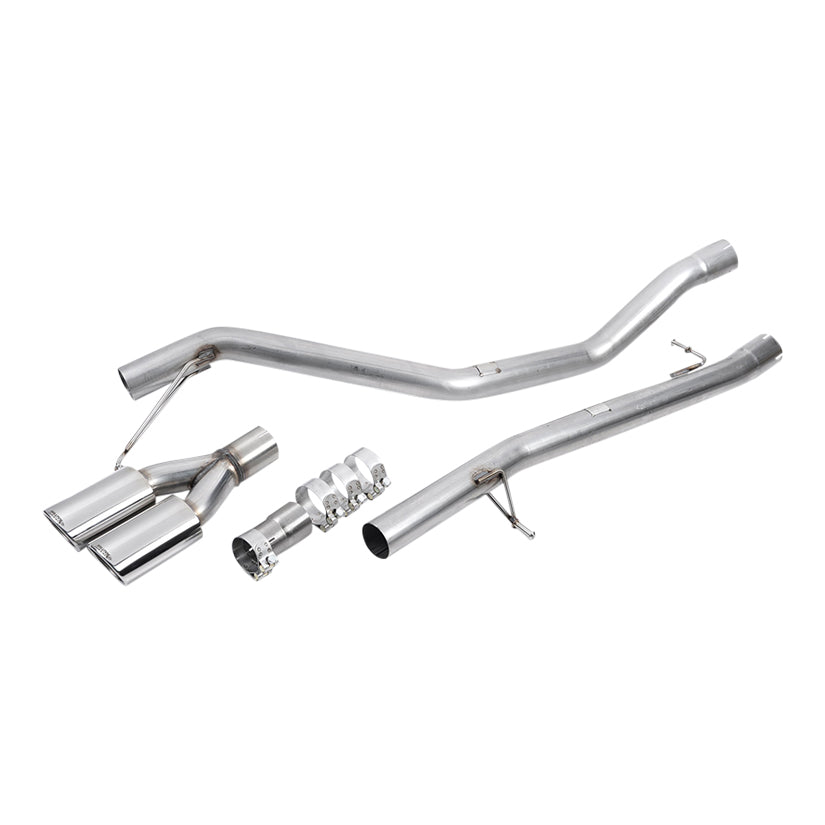 Milltek Volkswagen Transporter \ Caravelle T6 SWB 150/180/204PS 2.0-Litre BiTDI 2WD and 4MOTION 2015-2023 Particulate Filter-back Exhaust