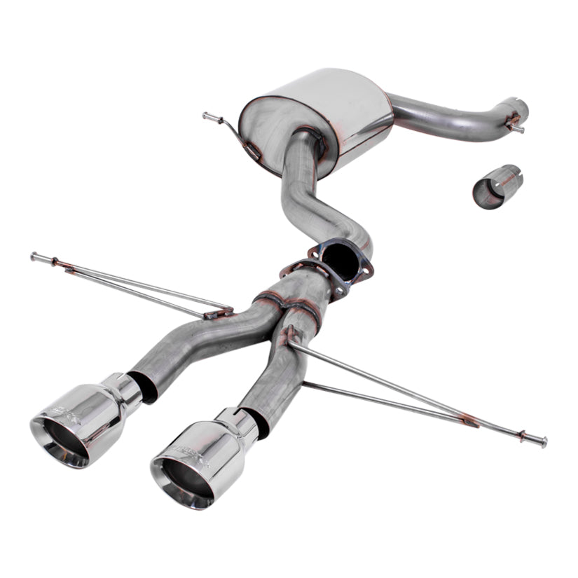 Milltek Volkswagen Golf Mk6 GTi 2.0 TSI 210PS 2009-2013 Cat-back Exhaust - Golf R Style with Polished Trims