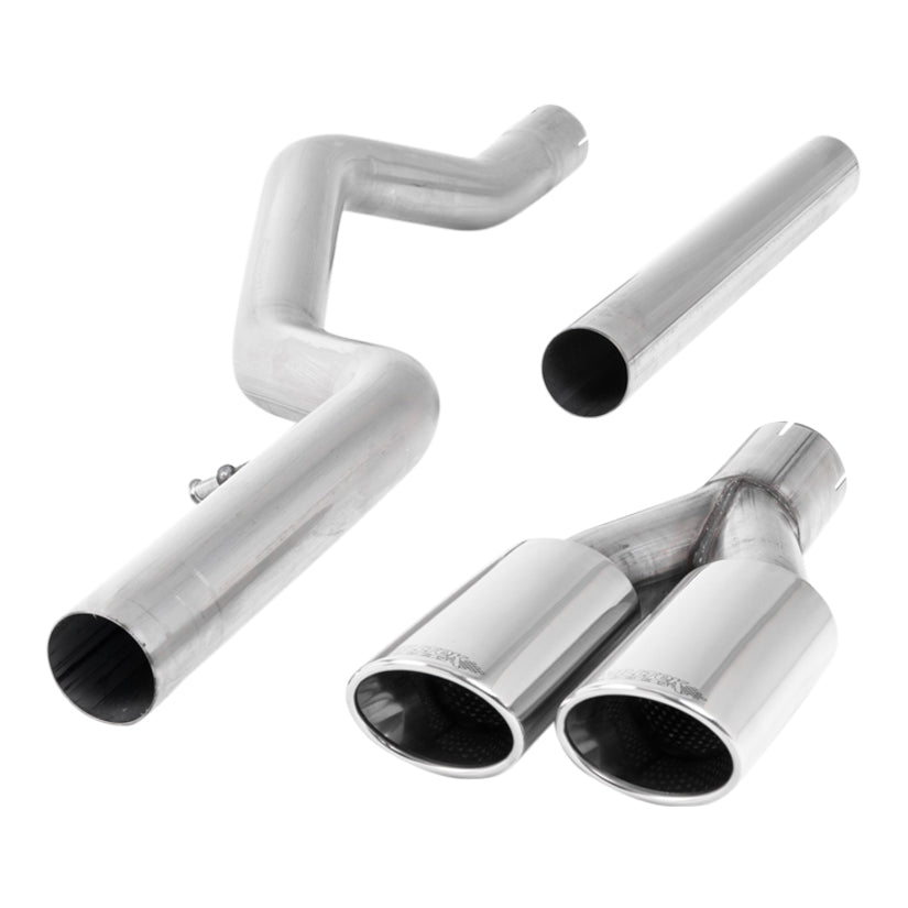 Milltek Volkswagen Amarok 3.0 V6 TDI (204 & 224PS) 2017-2023 Cat-back Exhaust - Oval Outlet